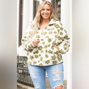Cute Floral pullover